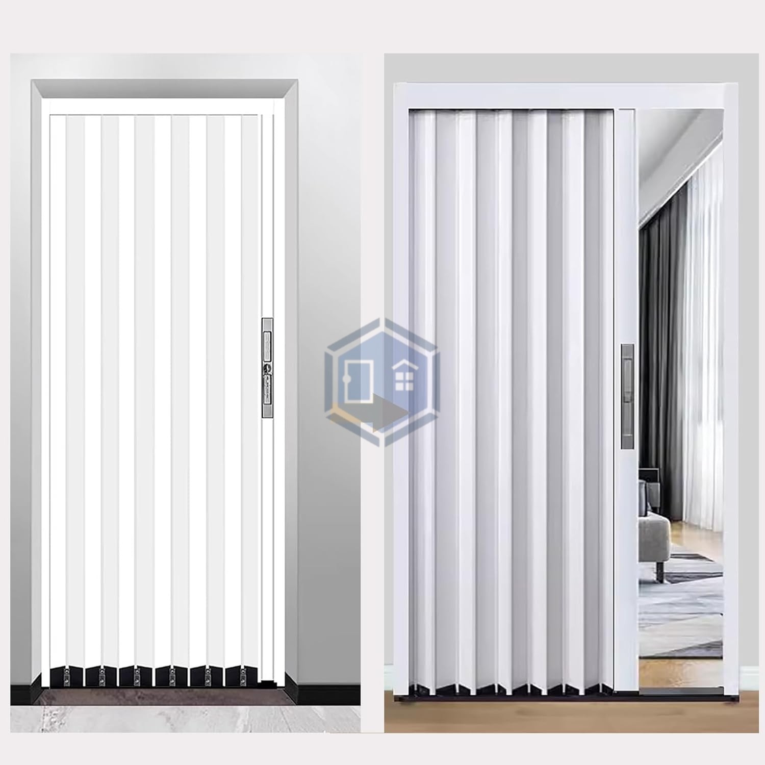 Sliding Security Solid Door Invisible Strong and Private Protection