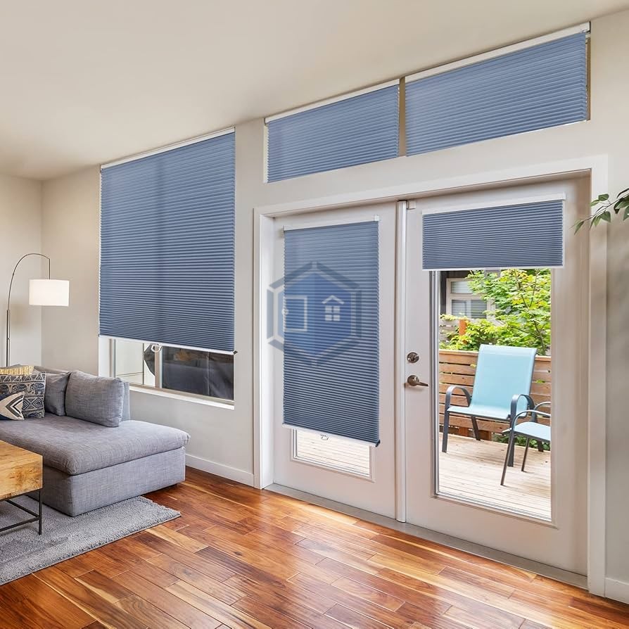 Honey comb fabric installation