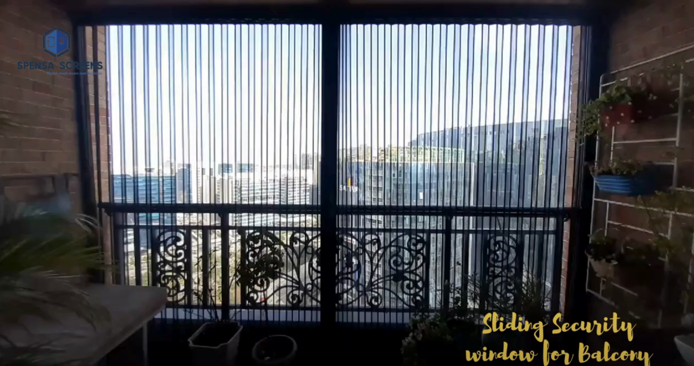 Sliding Security Screen windows | Steel Net Door | Sliding Mesh Door For Balcony