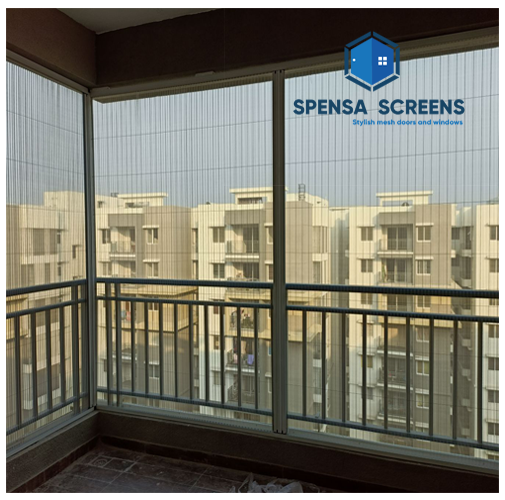 Pleated Screen For Windows | Pleated Screen For Balcony