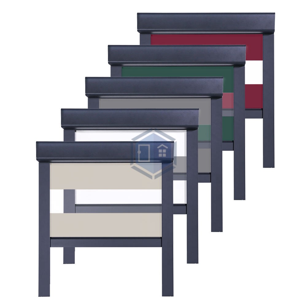 Zip screens color options