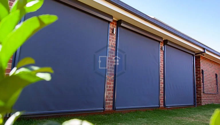 Automatic Zip Screen for Balcony | Motorized Zip Screens for Balconies ...
